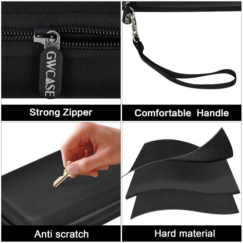 GWCASE Case for 6 Steel and Soft Tip Darts, Darts Carrying Storage Holder Fits for Dart Tips, Shafts and Flights and Extra Accessories (Box Only) - Image 3